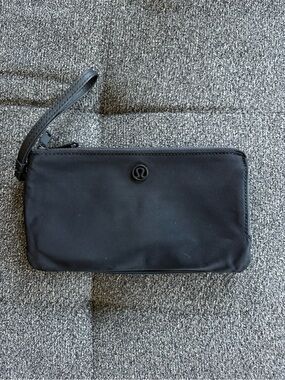 lululemon athletica Black Wristlet Pouch